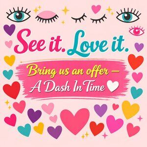 Caught your eye ? Don’t be shy — bring us an offer 💫